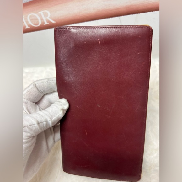 Cartier Bordeaux Compact Wallet - Picture 2 of 3